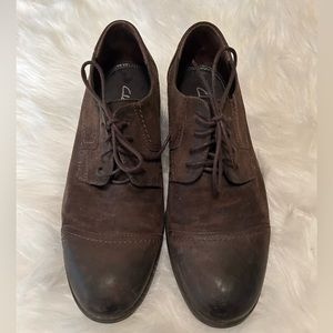 Men’s Clark’s Brown Leather Shoes